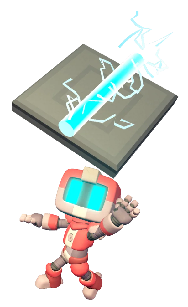 Tiny Circuits press asset: Robot Character Art 1