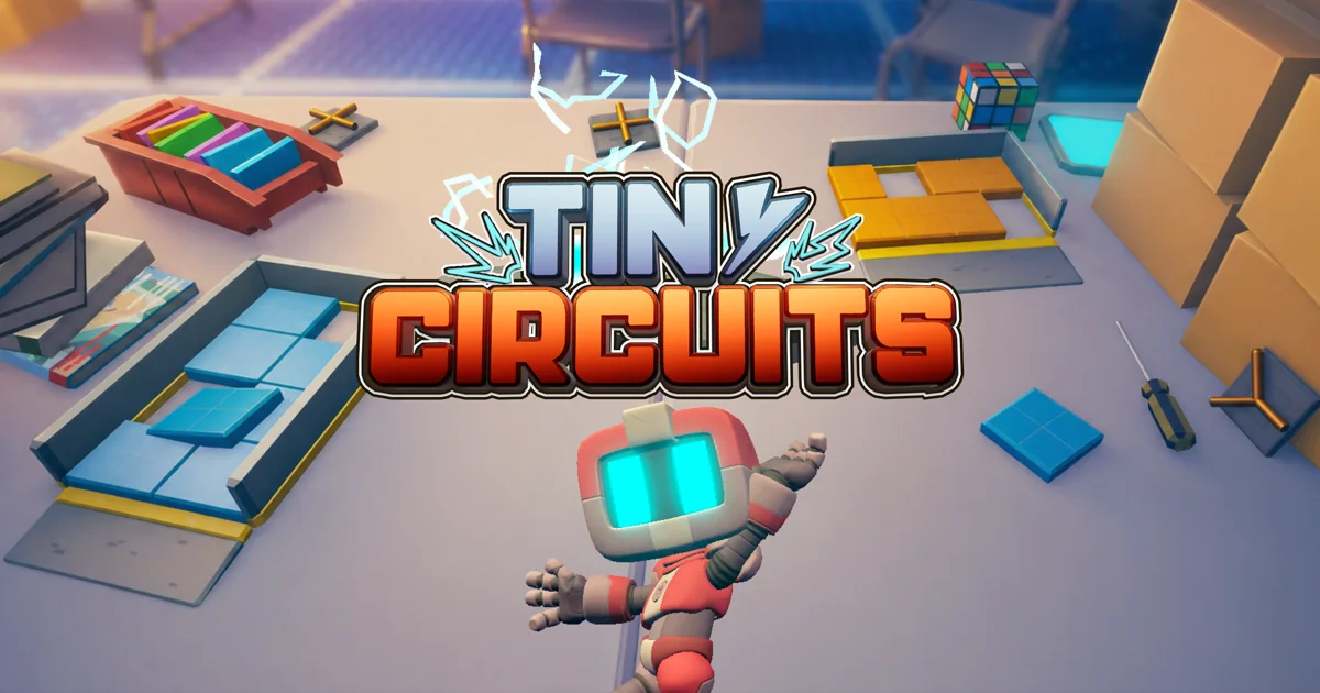 Tiny Circuits press asset: Social Preview (1200x630)