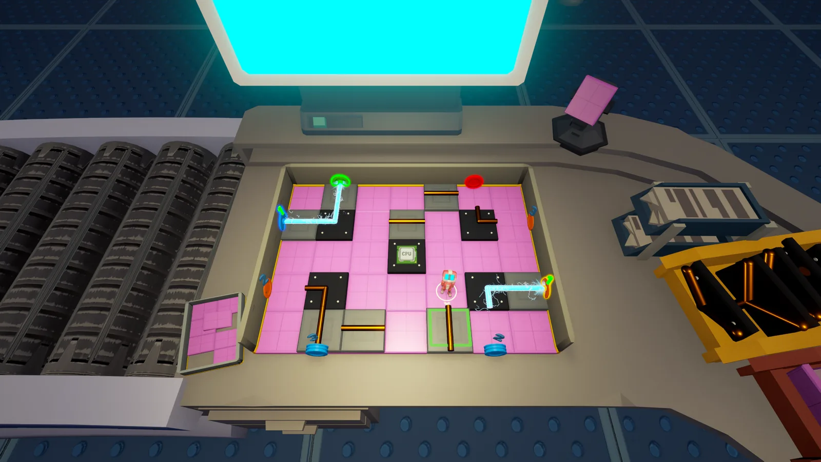 Tiny Circuits press asset: Teleporters